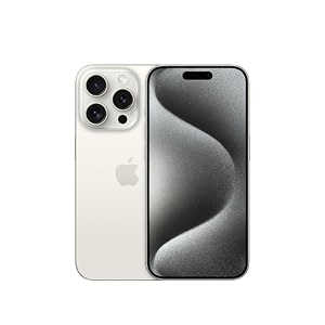 apple iphone 15 pro 256 gb - white titanium