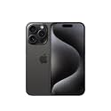 Apple iPhone 15 Pro, US Version, 256GB, Black Titanium for Cricket Wireless (Renewed Premium)