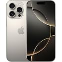 Apple iPhone 16 Pro, US Version, 128GB, Natural Titanium for Boost (Renewed Premium)