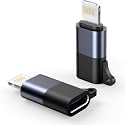 [Apple MFi Certified Light_ing 8-Pin Male to Type-C Female Charging Cable Converter USB-C Mic Camera Card Reader Connector for iPhone 14 13 12 11 XS X XR 8 Pro Mini Promax Pad