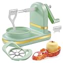 Apple Multi Purpose Fruit Peeler With Suction Cups, Anti Oil Hand Cranked, Washable