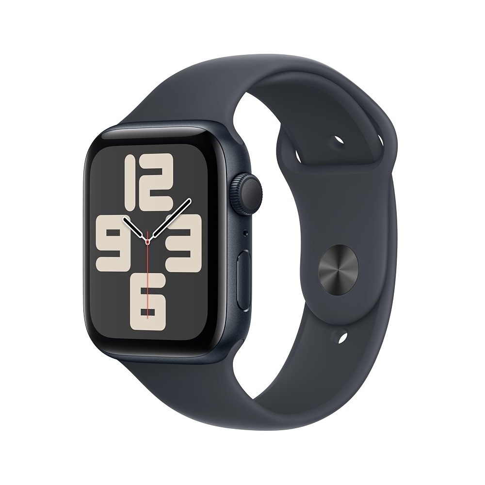 Apple Watch SE (2nd Gen) [GPS 44mm] Smartwatch with Midnight Aluminum ...