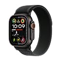 Apple Watch Ultra 2 [GPS + Cellular 49mm] - Black Titanium Case with Black Trail Loop, S/M (Renewed)