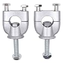2Pcs 22mm 7/8 Inch Handlebar Risers Mount Clamps