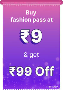 applicable on all fashion products buy at rs 9 and get discount of 25 upto rs 99