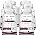 Approved Science Evening Primrose Oil - Maximum Strength - Cold Pressed - 10% GLA - Hormonal Balance, Skin and Heart Health - 6 Month Supply - All Natural