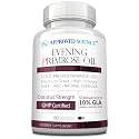 Approved Science Evening Primrose Oil - Maximum Strength - Cold Pressed - 10% GLA - Hormonal Balance, Skin and Heart Health - 60 Softgels - All Natural