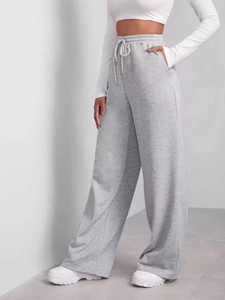 APRIX Loose Fit Women Grey Trousers