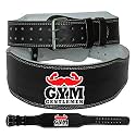 APRODO 4’’ Inch Wide Genuine Leather Weightlifting Belt Back Support Power Training Belt Workout Exercise Power-lifting Squat Gym Belt For MEN AND WOMEN