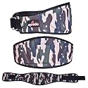 APRODO Power Guidance Nylon Weightlifting Belt Lumbar Waist Support Trainer Protector Belts for Weight Lifting Fitness Sport Gym for Men and Women