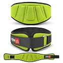 APRODO Power Guidance Nylon Weightlifting Belt Lumbar Waist Support Trainer Protector Belts for Weight Lifting Fitness Sport Gym for Men and Women
