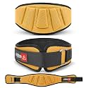 APRODO Power Guidance Nylon Weightlifting Belt Lumbar Waist Support Trainer Protector Belts for Weight Lifting Fitness Sport Gym for Men and Women