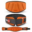 APRODO Power Guidance Nylon Weightlifting Belt Lumbar Waist Support Trainer Protector Belts for Weight Lifting Fitness Sport Gym for Men and Women