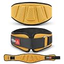 APRODO Power Guidance Nylon Weightlifting Belt Lumbar Waist Support Trainer Protector Belts for Weight Lifting Fitness Sport Gym for Men and Women