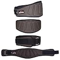 APRODO Power Guidance Nylon Weightlifting Belt Lumbar Waist Support Trainer Protector Belts for Weight Lifting Fitness Sport Gym for Men and Women