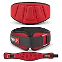 APRODO Power Guidance Nylon Weightlifting Belt Lumbar Waist Support Trainer Protector Belts for Weight Lifting Fitness Sport Gym for Men and Women