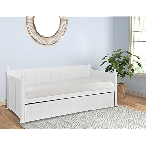APRODZ Solid Wood Acton Daybed with Trundle