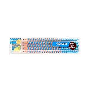 apsara ez grip extra dark pencils - pack of 10