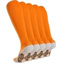 APTESOL Soccer Socks Knee High Team Sport Socks for Kids Youth Adult