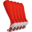 APTESOL Soccer Socks Knee High Team Sport Socks for Kids Youth Adult