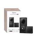 Aqara Smart Doorbell Camera G410 with Chime, HomeKit Secure Video, Black