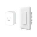Aqara Smart Plug Plus Smart Light Switch (No Neutral, Single Rocker), with Energy Monitoring, Scheduling and Voice Control, Compatible with Alexa, Google Assistant, IFTTT, and Apple HomeKit Compatible
