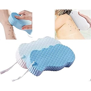 ultra soft bath body shower sponge magic bath sponge dead skin remover super soft exfoliating bath sponge painless scrub sponge for adults children and pregnant women multi colors