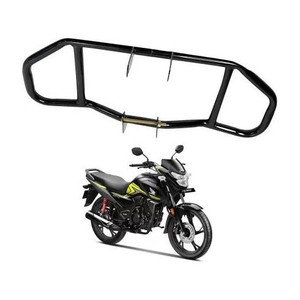aqrin heavy duty leg crash guardleg guard black bs6 models for honda sp 125 bike fairing kit