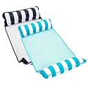 Aqua 4-in-1 Monterey Hammock Pool Float & Water Hammocks – 2-3-4 Multipacks – Multiple Colors/Styles – for Adults and Kids Floating