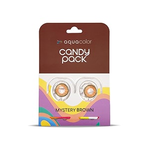 Aqua Color Mystery Brown Color Candy Pack