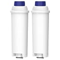AQUA CREST DLS C002 Filter Replacement for De'Longhi® DLS C002, 2 Pack