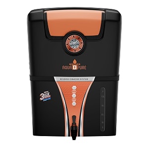 aqua d pure ro water purifier with zinc copper alkaline and uv uf with tds controller  12l  fully automatic function and best for home and office