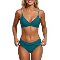 Aqua Eve Two Piece Twist Front Bikini