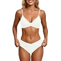 Aqua Eve Two Piece Twist Front Bikini