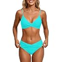 Aqua Eve Two Piece Twist Front Bikini