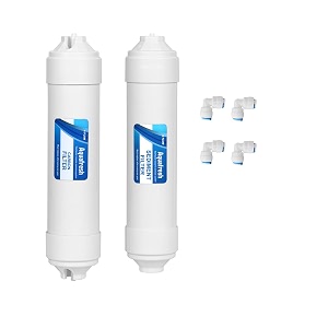aqua fresh water purifier inline cartridgepre-carbon amp sediment filter combo set for all ro systemsessential ro sediment amp carbon filters for clean healthy water combo no 17
