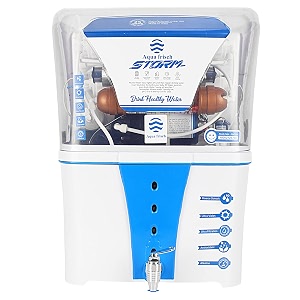 aqua frisch storm 12 litre alkaline with orp  copper ro  uv  uf tds adjuster antioxidant pure water purifier dispenser machine 2 year warranty