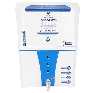aqua frisch storm 12 litre alkaline with orp  copper rouf tds adjuster antioxidant pure water purifier dispenser machine white 2 year warranty