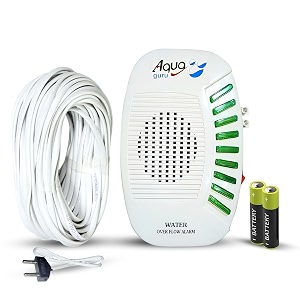 water tank alarm bell overflow protection - battery operated - 15 meter wire sensors amp 2 aa battery included - 1 year warranty comes in multicolor dcpb - battery