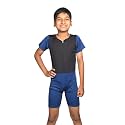 Aqua Holic Swimming Kit with 1 Printed Swimming Half Suit| Costume | with 1 Anti Fog Swimming Goggles, Swimming Cap,1 Nose Clip, 2 Ear Plugs,1 Swimming Ring(Tube) for Boys Multicolour