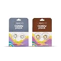 AQUALENS CONTACT LENSES Aquacolor Contact Lens Pack Of 2(Stormy Gray, Dusky Brown)