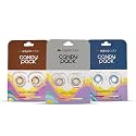 AQUALENS CONTACT LENSES Aquacolor Contact Lens Pack Of 3(Spicy Grey, Submarine Blue And Dusky Brown)