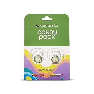 Aquacolor Envy Green Daily Disposable Candy Pack