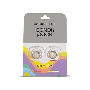 Aquacolor Spicy Grey Daily Disposable Candy Pack