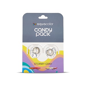 Aquacolor Stormy Gray Daily Disposable Candy Pack