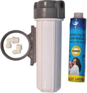 aquacreta ro pre-filter housing set for threaded type aquaguard compatible model filters- solid filter cartridge 05 pack of 1 solid filter cartridge
