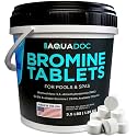 AquaDoc 1 Inch Bromine Tablets for Spas, Hot Tubs & Pools - 3.5lb Sanitizer