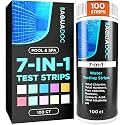 AquaDoc 7-in-1 Pool, Spa & Hot Tub Test Strips - 100 pH Strips