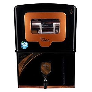 aquadpure ro water purifier with alkaline and aqua copper infuser uv uf tds adjuster 12l best for home and office neeo copper gold copper alkaline