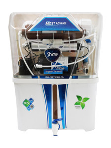 aquagrand normal 12 ltr filter ro  uv  uf  tds water purifier  filter  12 l ro  uv  uf  tds control water purifier white